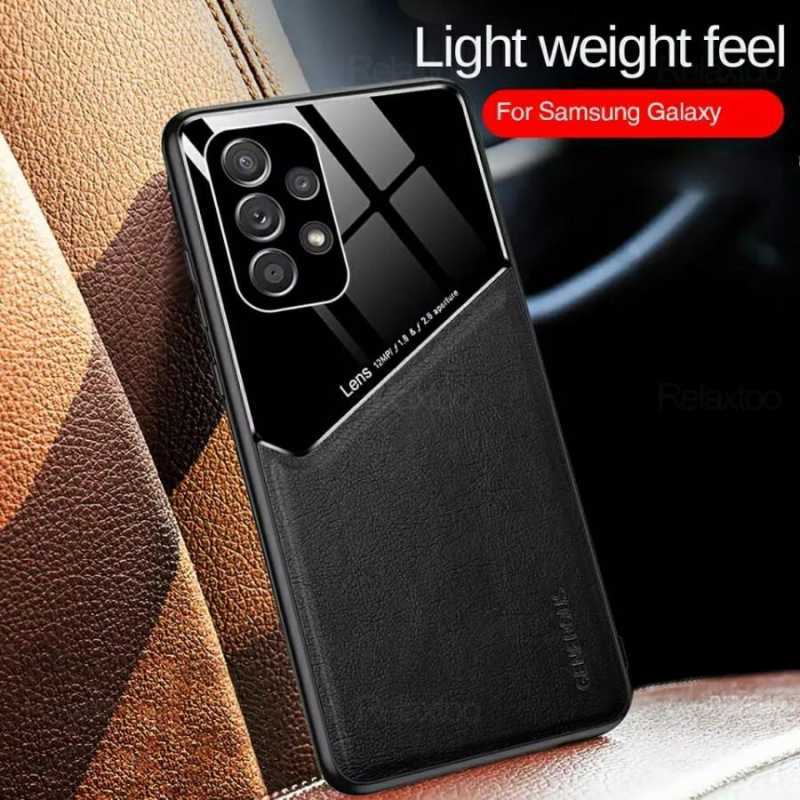 Jual Case Samsung Galaxy A72 Leather Case Fundos Back Cover Hard