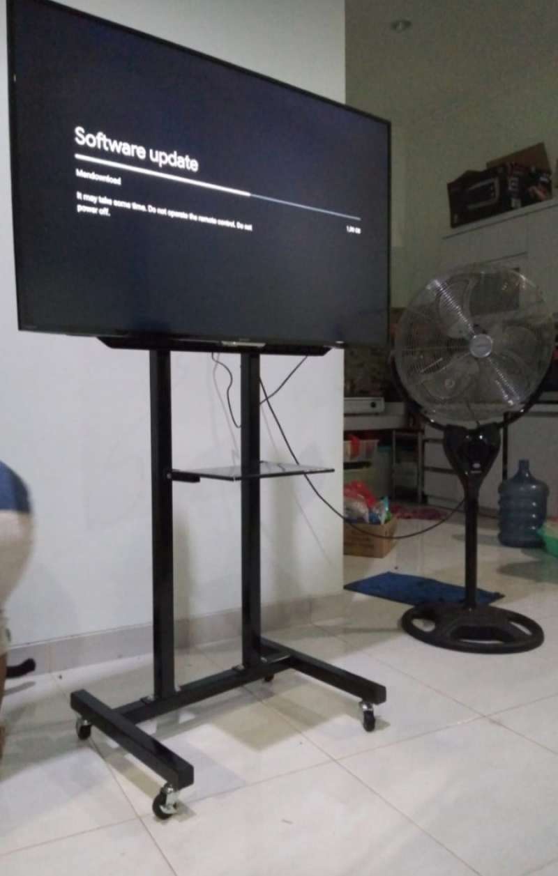 Bracket Standing Tv Led 65 55 50 49 43 42 40 32 24 Bracket TV 4 Roda