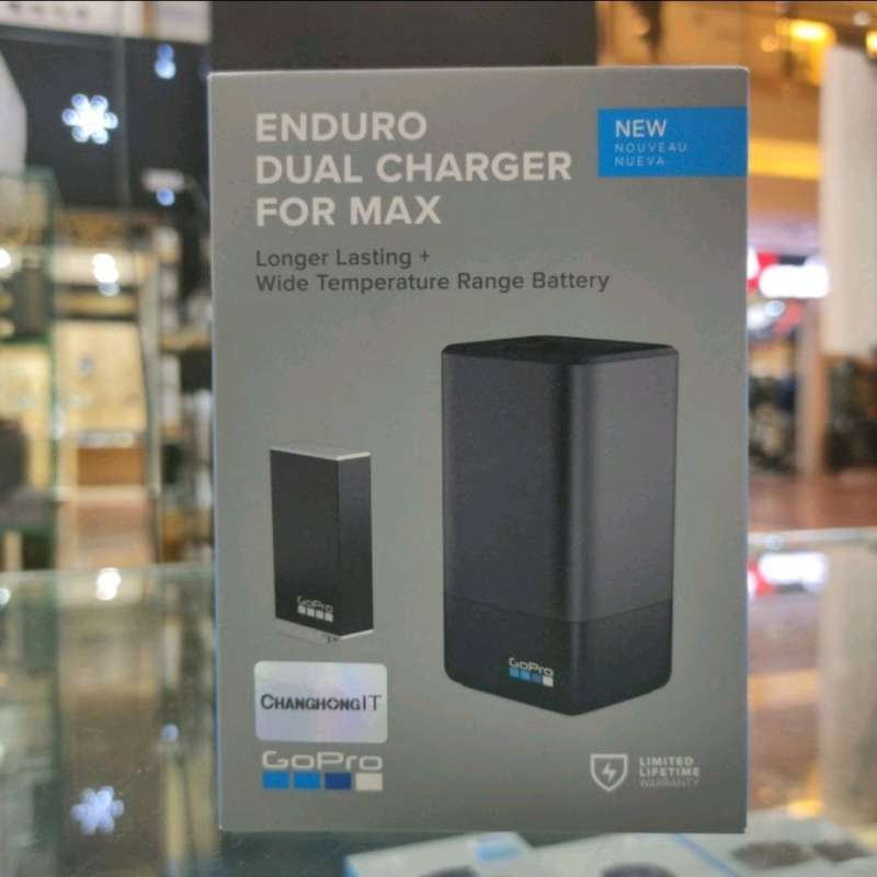 Jual Gopro Max Dual Battery Charger Enduro Battery Original