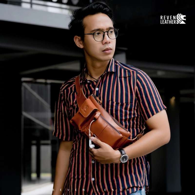 Waist bag pria 2025 branded original