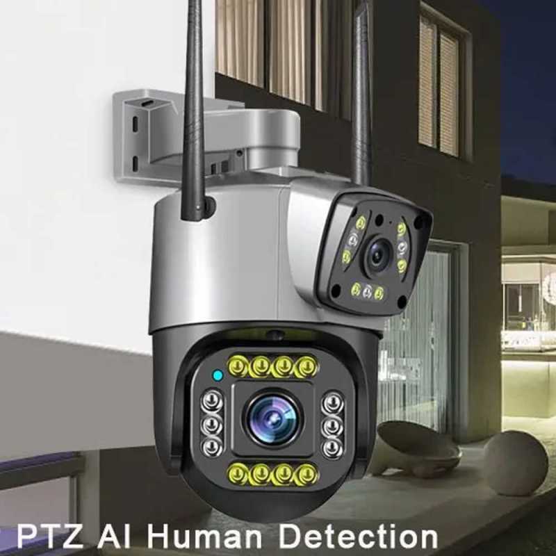 Jual V380 Pro Kamera Cctv Dual Lens Outdoor Two Way Audio Wifi - Main Image