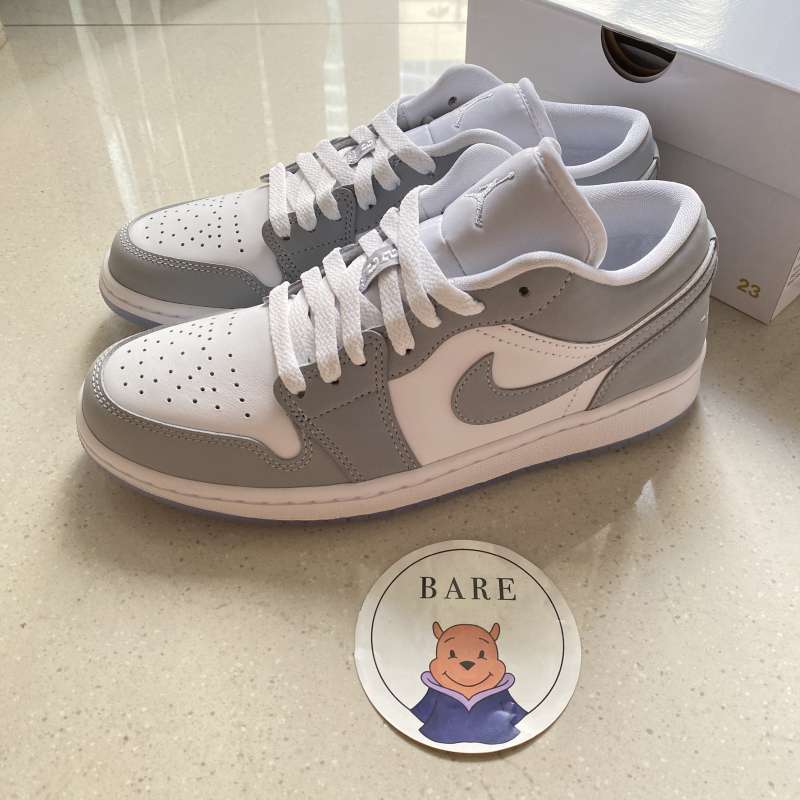 Jual Air Jordan 1 Low Wolf Grey WMNS [DC0774-105] - 42 di Seller