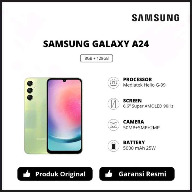 Jual Samsung Galaxy A24 Lte 8/128gb - Mint Di Seller Samsung