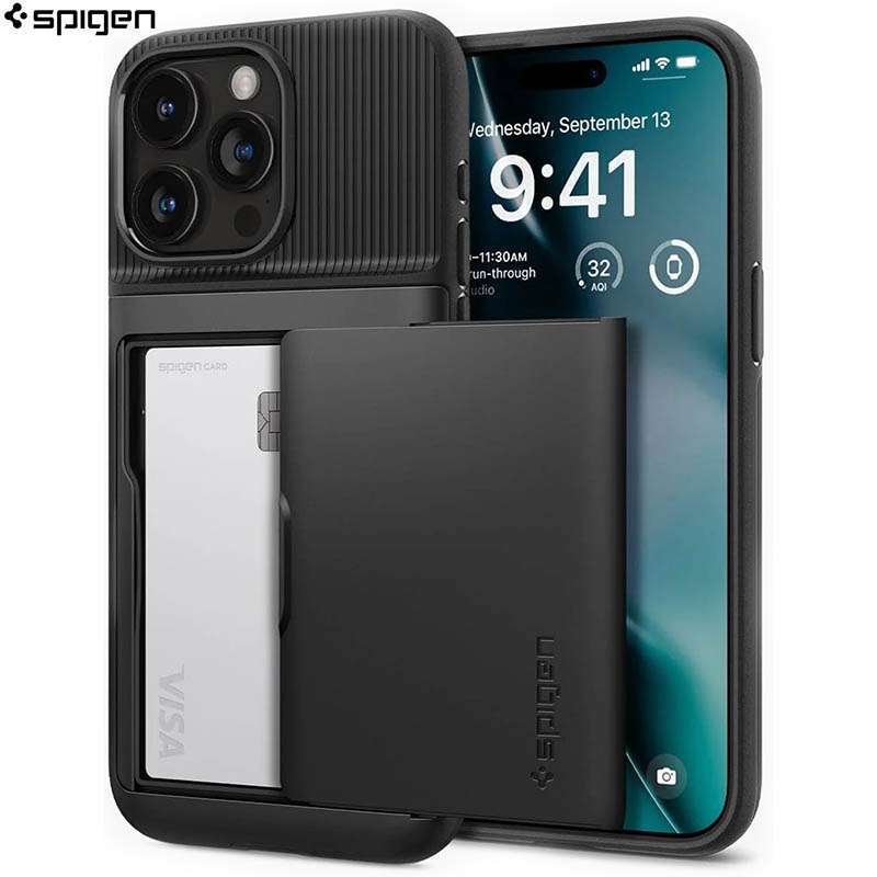 Phone Iphone Pro Max Back Cover Promo Spigen Slim Armor Cs IPhone - Main Image