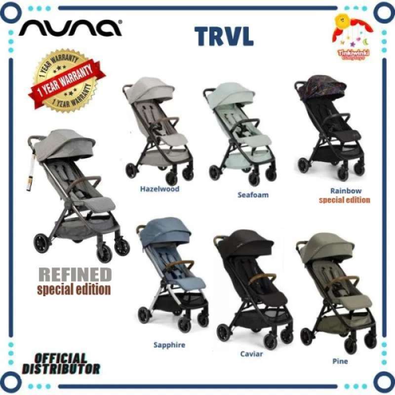 nuna TRVL stroller cabin size