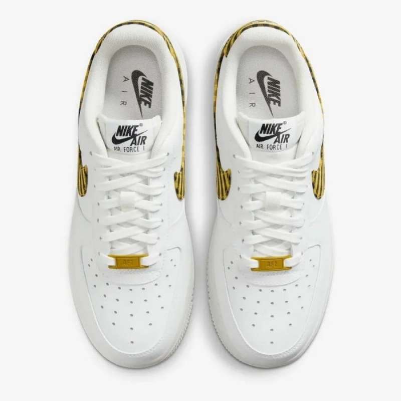 DZ2784 102 Womens Nike Air Force Red Gingham Original Sneakers