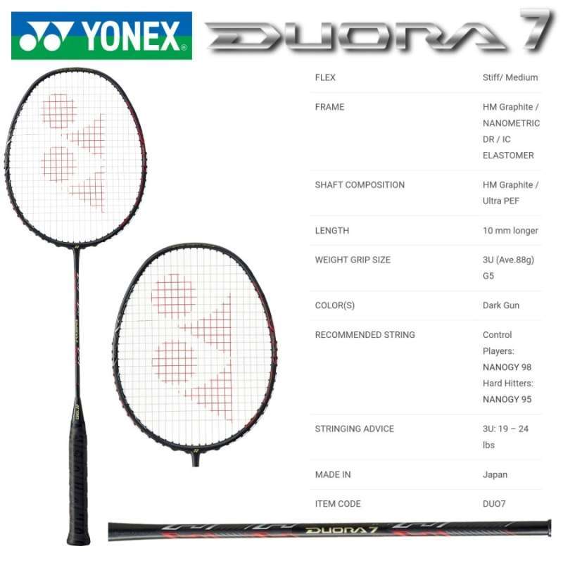Yonex デュオラ7 （Jual Raket Yonex Duora 7 Jpn Di Seller