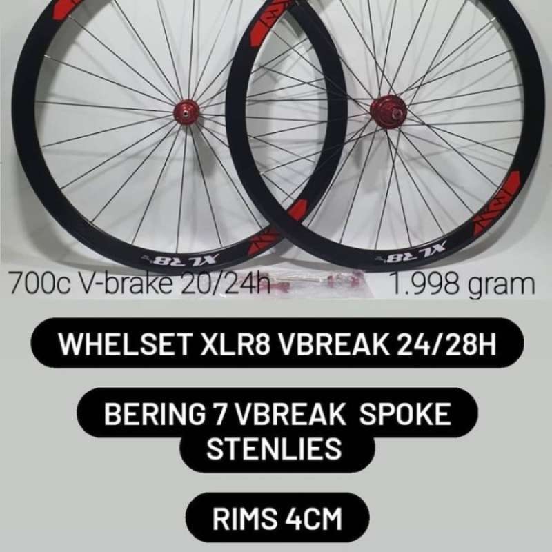 Rims xlr8 700c 2025