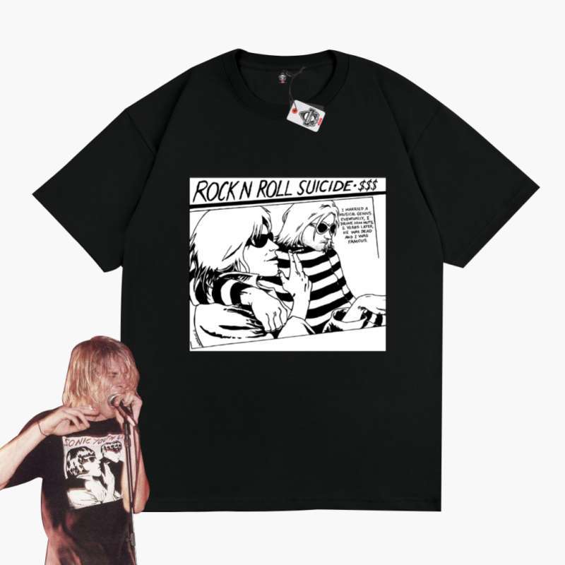 00's NIRVANA Cymbal Monkey Band T-Shirts ミュージシャン 00's