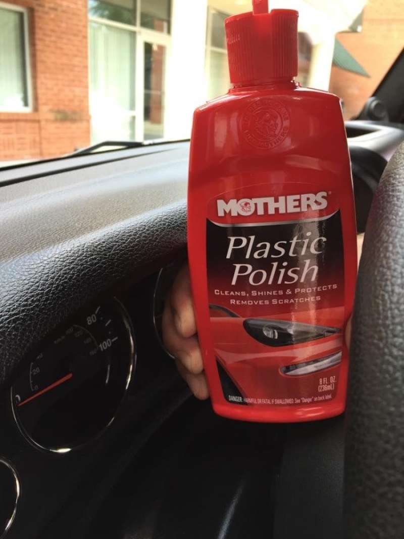 Mothers plastic polish discount