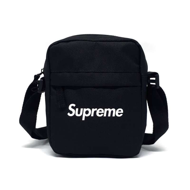 Promo Sling Bag Mini Tas Selempang Pria Wanita Hitam Supreme