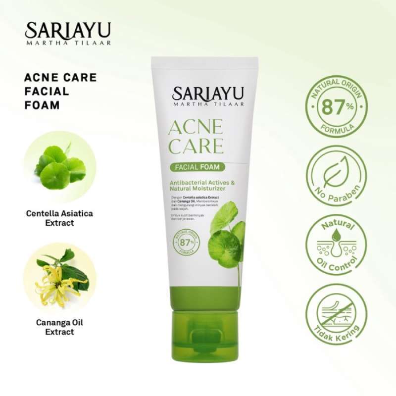 Facial Foam Sariayu Acne Care 75 gr