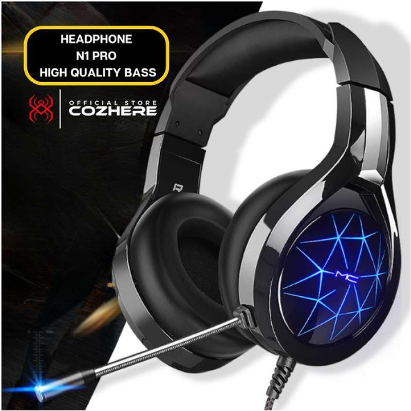 Terlaris Headphone Gaming Microphone Led Headset Gaming Super Bass For Computer Terbaik