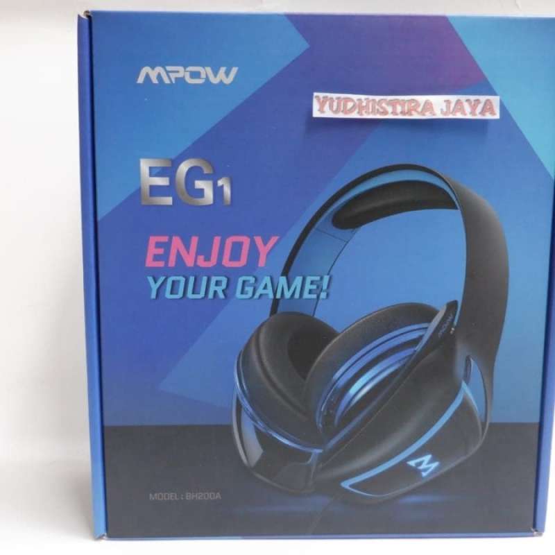 Promo Baru Mpow Eg1 Headset Gaming Powerfull Driver Headphone