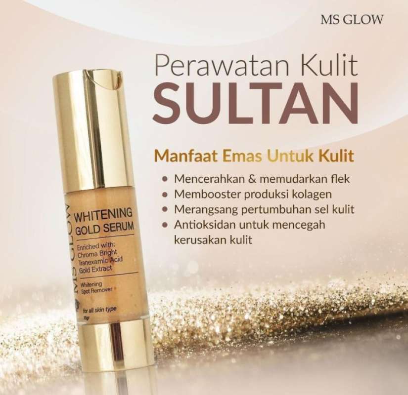 MS Glow Serum Gold Whitening Gold Serum MSglow