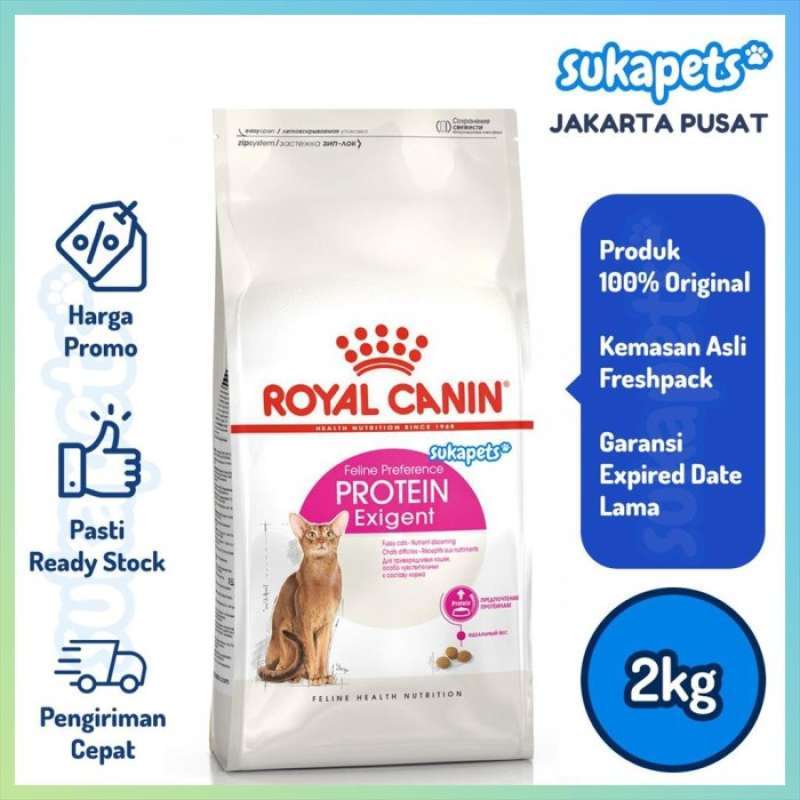 Promo Royal Canin Exigent Protein Makanan Kucing Dewasa Dry 2kg