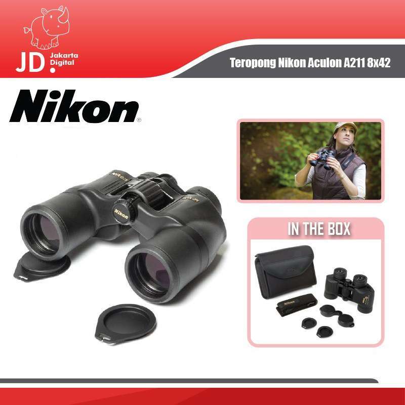 Teropong Nikon Aculon A211 8X42 Nikon Binocular Aculon A211 8x42