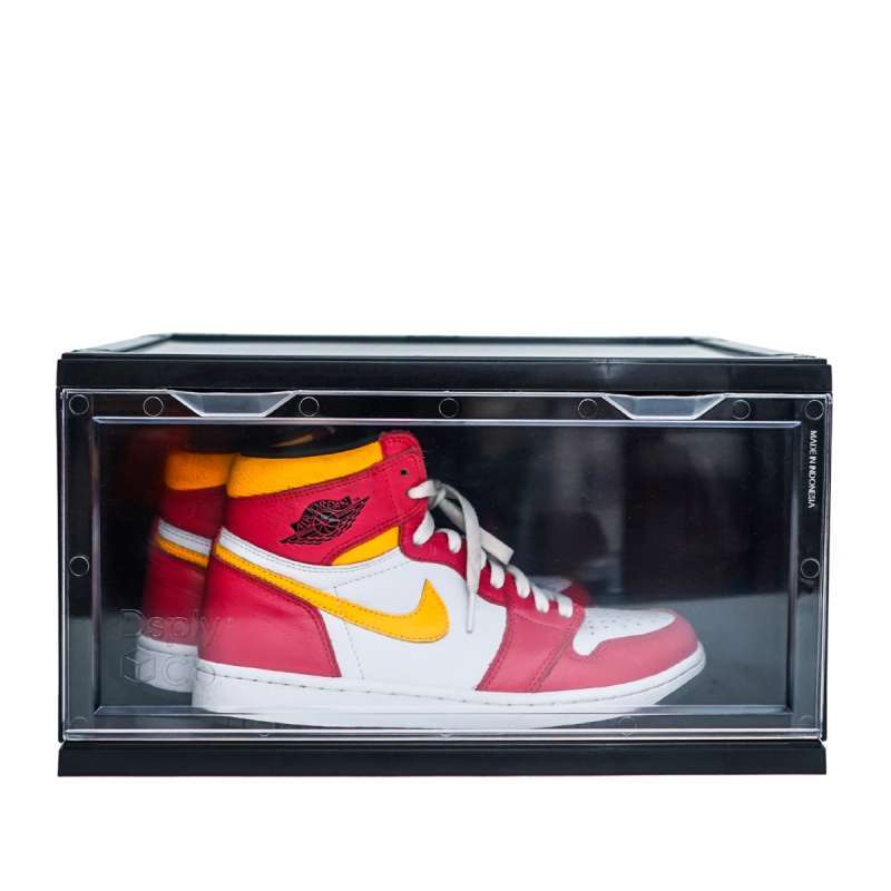 Sneakers Box Kotak Sepatu Tebal Black