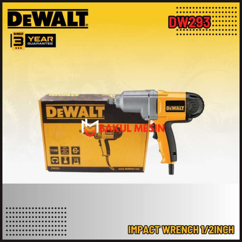 DEWALT DW293 IMPACT WRENCH DW 293 MESIN PEMBUKA BAUT 1 2inch
