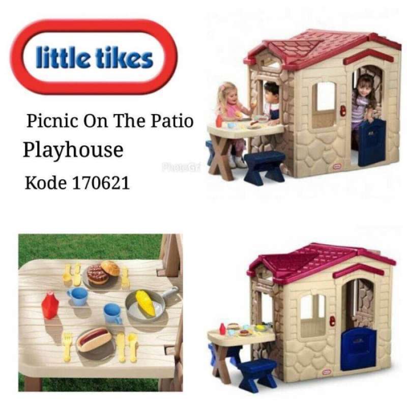 Little tikes picnic on shop the patio playhouse