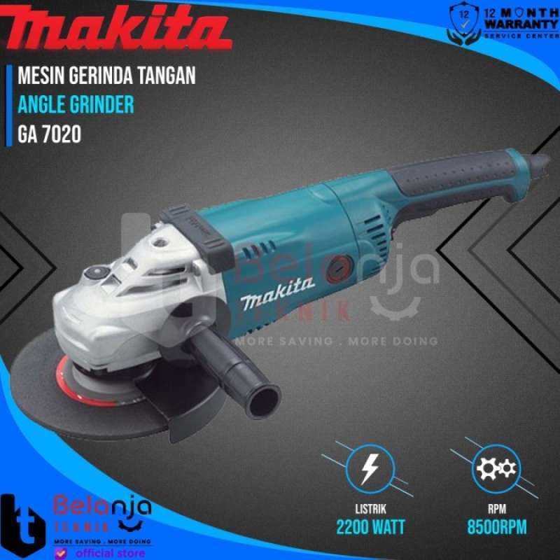 Promo Makita Mesin Gerinda Tangan Ga7020 7 Angle Grinder Ga 7020 7 Inch Diskon 9 Di Seller Neina Store Mekarsari Kab. Tangerang Blibli