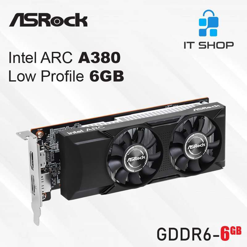 中古] Intel ARC A380 ロープロファイル ASRock Intel ARC A380 ロー
