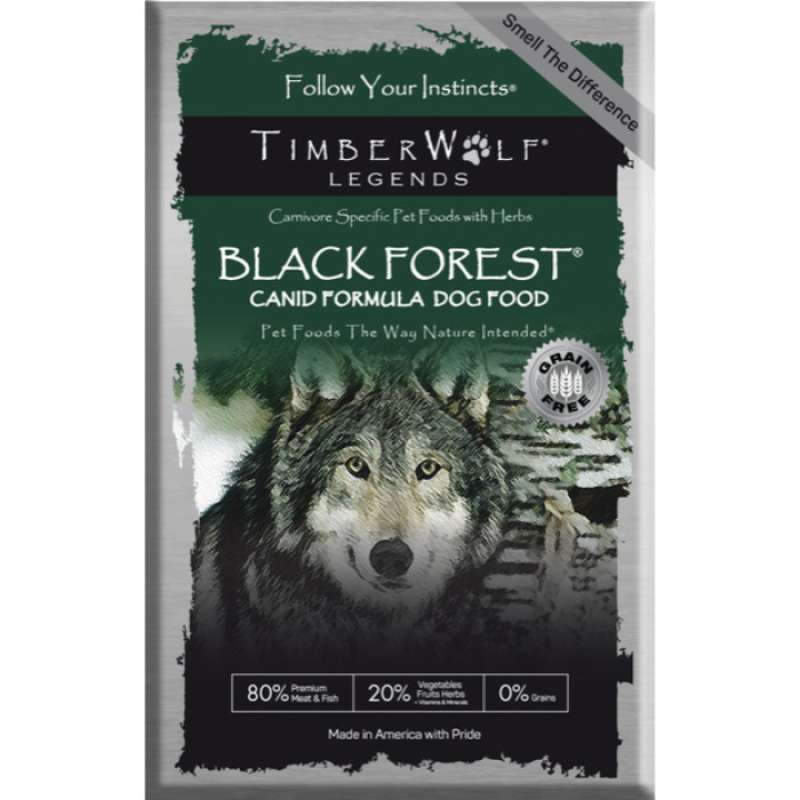 Timberwolf dog food top