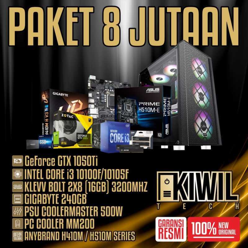 Gtx 1050 ti deals i3 10100f