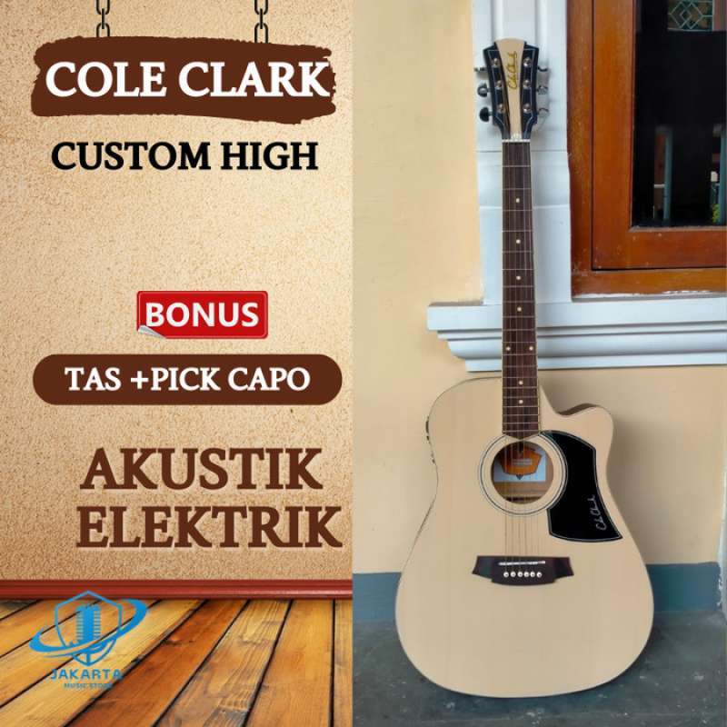 Gitar Akustik Elektrik Murah Berkualitas Cole Clark Guitar Jakarta