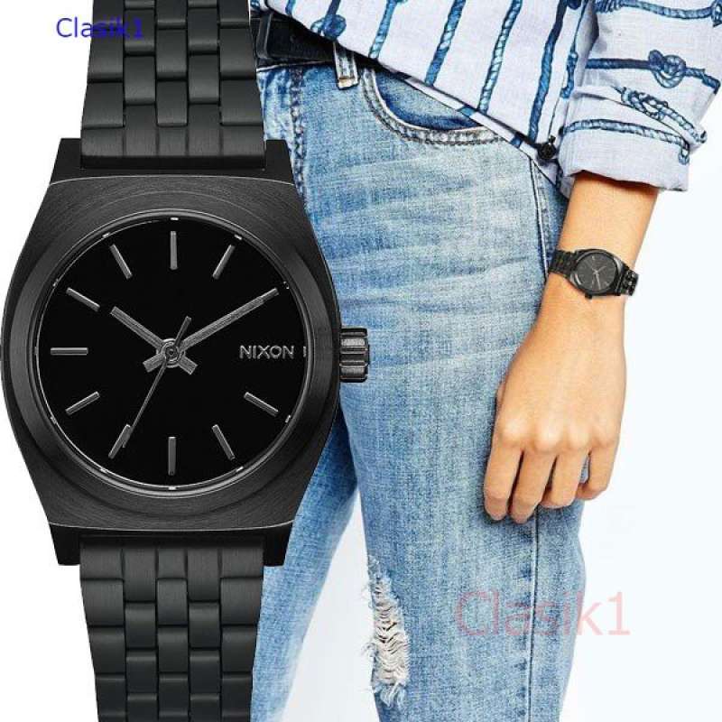 Promo Original 100 Jam Tangan Wanita Nixon A1130001 Medium Time Teller All Black Garansi Resmi 2 Tahun Diskon 1 Di Seller Clasik1 Jakarta Pusat Kota Jakarta Pusat Blibli