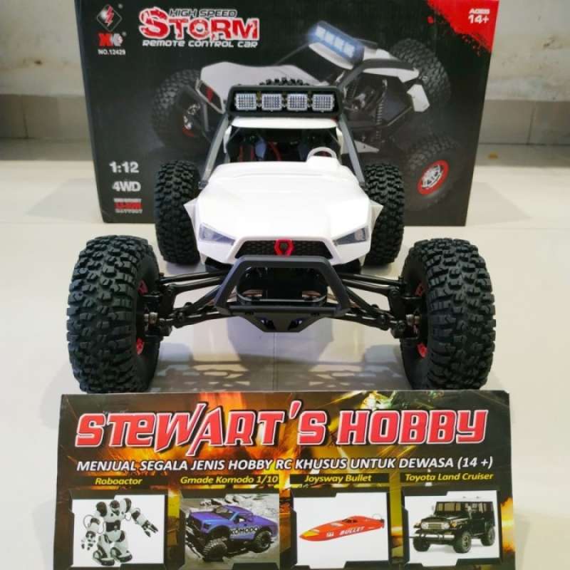 Promo WL Toys XK 12429 4WD LED vs 12428 WL Tech 12429 RC Car