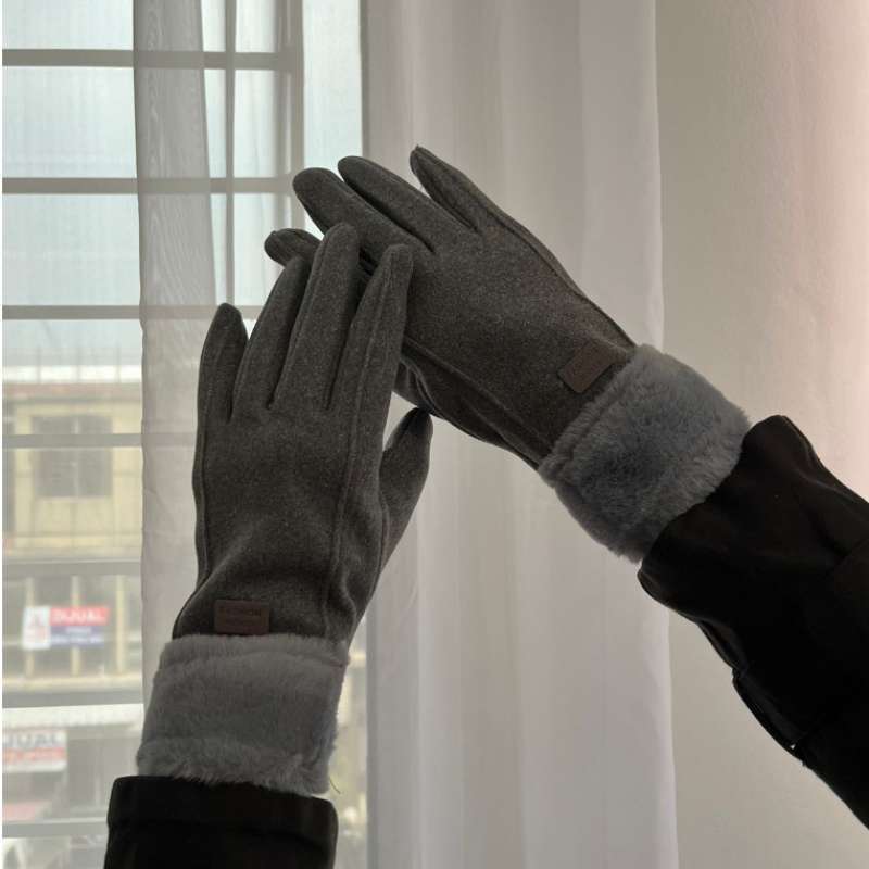 Promo Verish Sarung Tangan Velvet Korea Musim Dingin Winter Touch