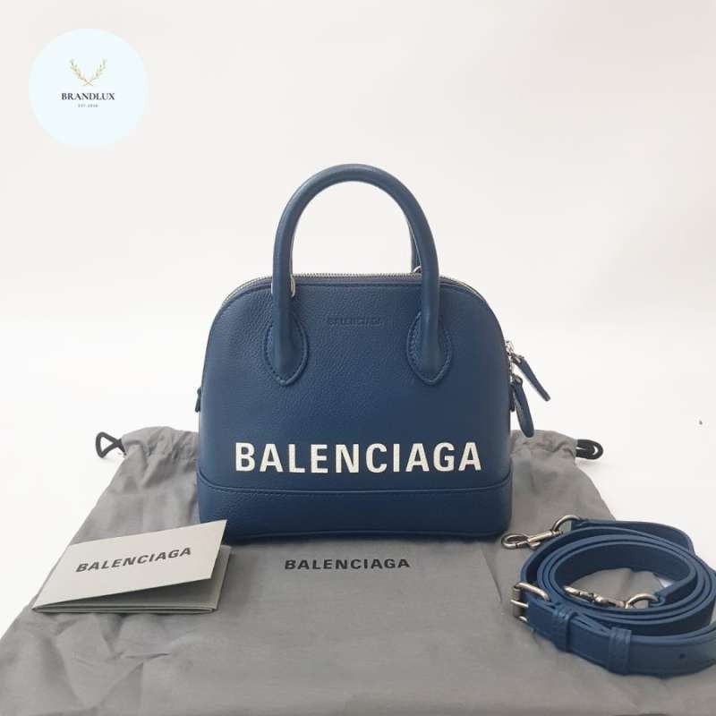 Balenciaga ville xxs blue shop