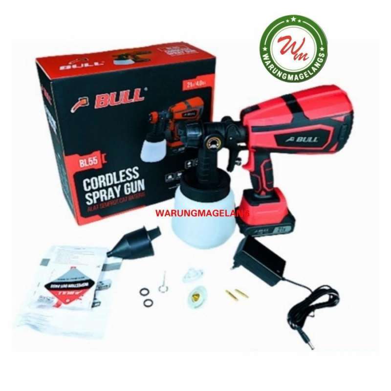 Merk Makita Makita Cordless Paint Sprayer BULL ALAT SEMPROT CAT