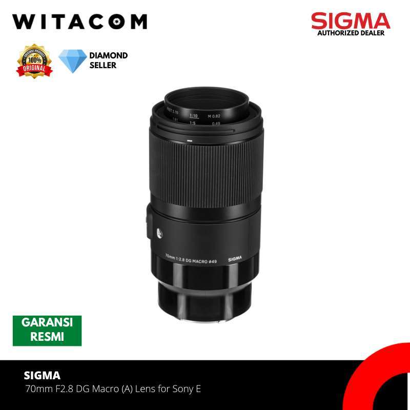 HOT Sony Sigma 70mm F2 Dg Sigma 70mm DG Macro (A) Lens - Main Image