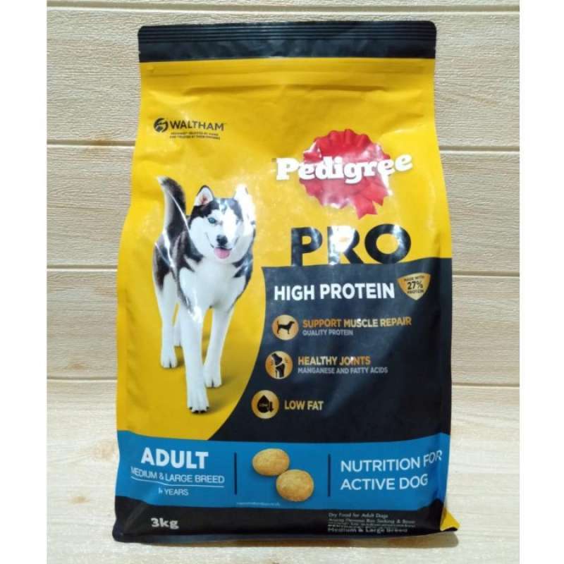 Jual 100 Produk Ori Promo Pedigree Pro High Protein 3kg Adult Makanan Anjing Dewasa Dog Di Seller Kebum Store Tegal Alur Kota Jakarta Barat Blibli