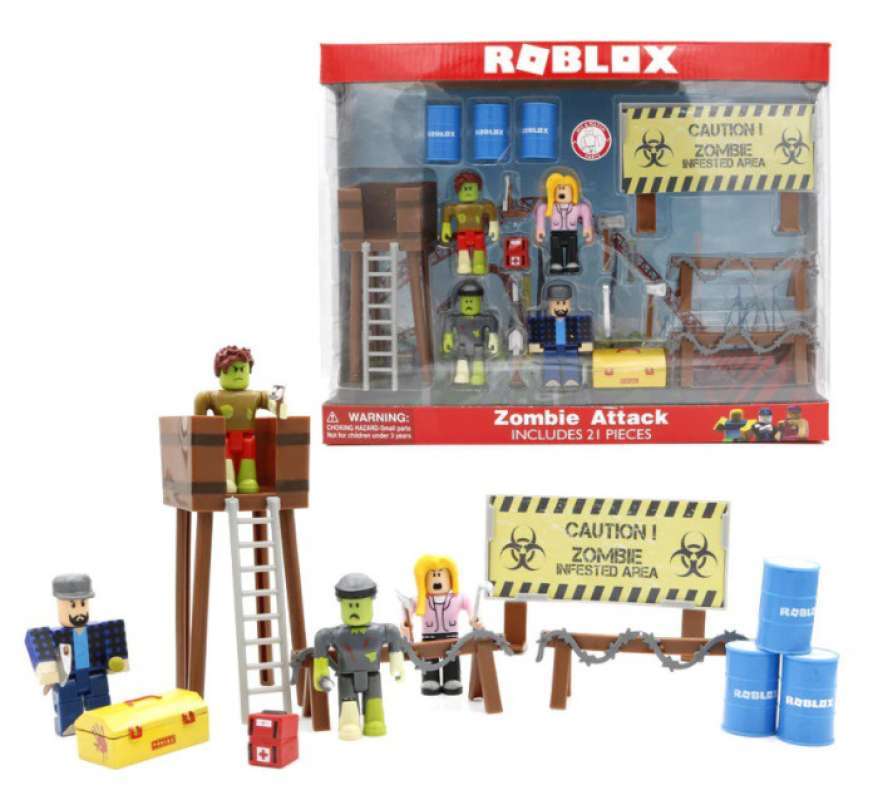 Roblox toys zombie shop attack