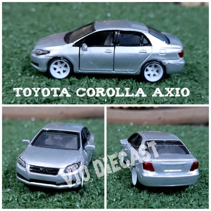 Jual Diecast Miniatur Toyota Corolla Axio Skala 1 64 Di Seller Vio car collection diecast Sukaluyu Kab. Karawang Blibli