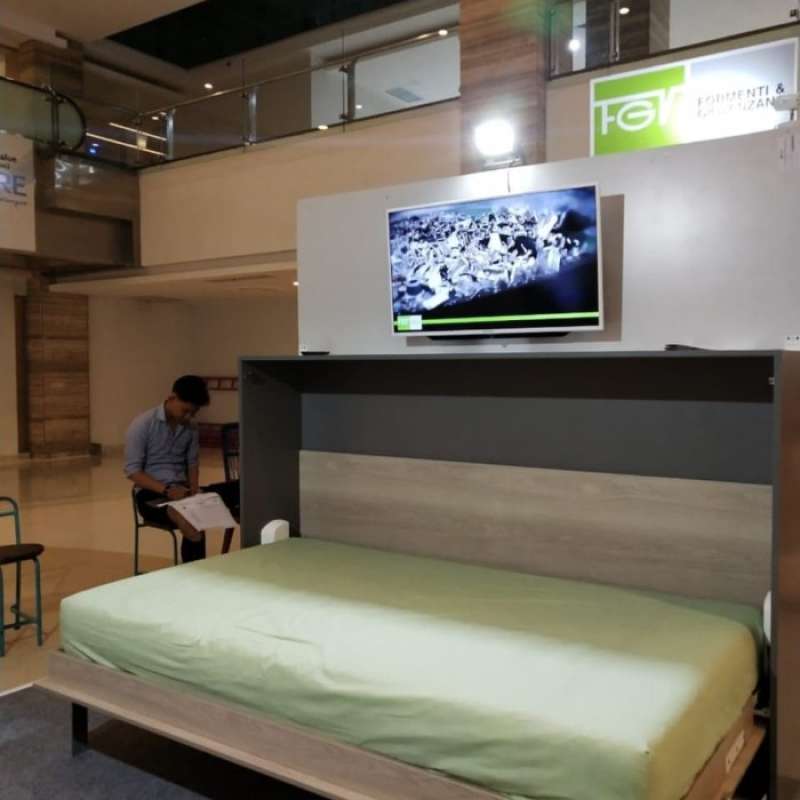 Jual wall best sale bed