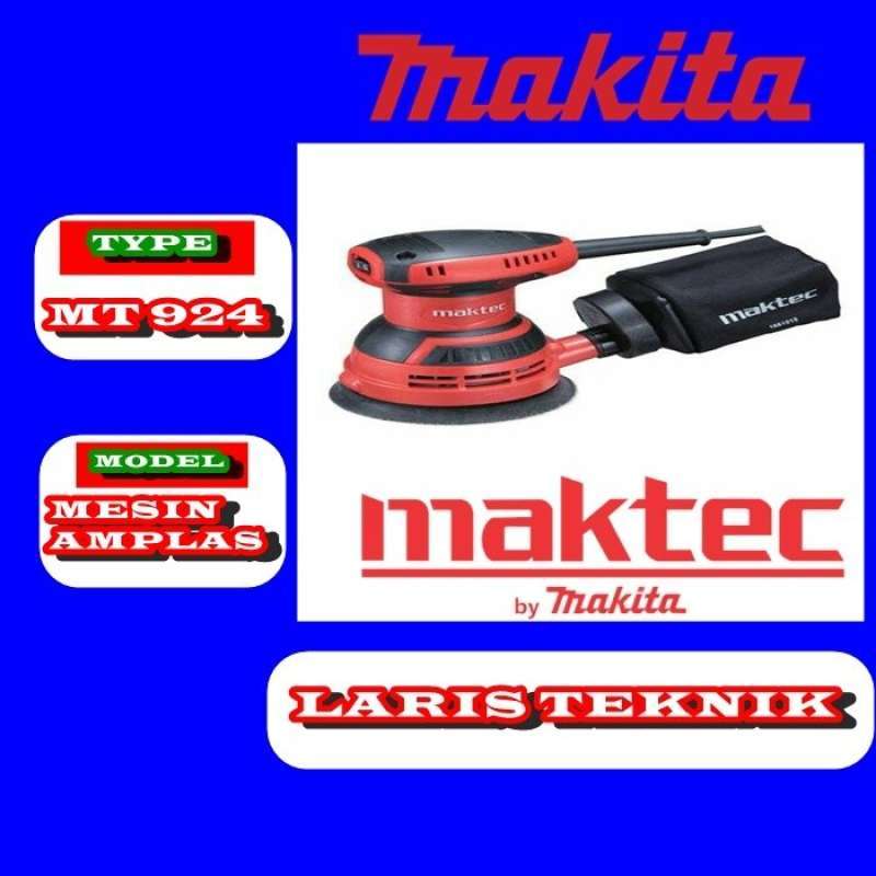Mesin Amplas Orbital Sander Maktec MT924 MT 924