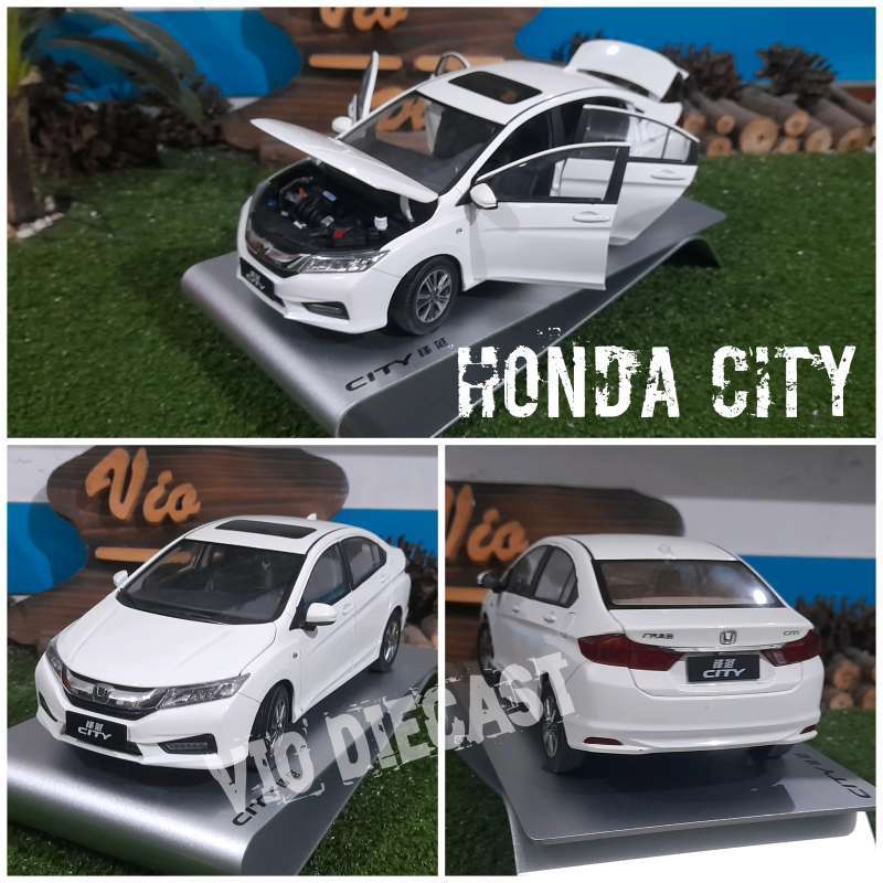 Jual Diecast Miniatur Honda City Putih Skala 1 18 Di Seller Vio car collection diecast Sukaluyu Kab. Karawang Blibli