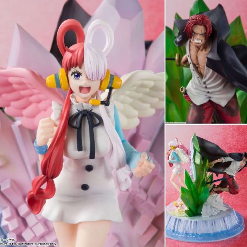 Jual Fzo Figuarts Zero Shanks & Uta - One Piece Film Red Ver
