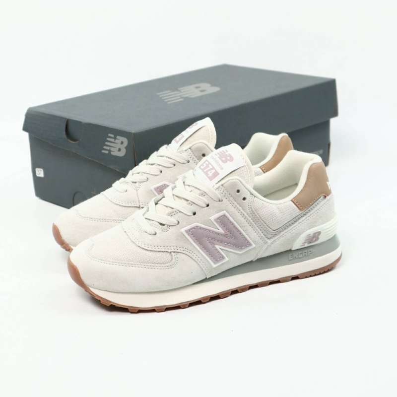 New balance best sale beige pink