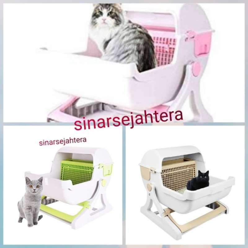 Litter box hot sale kucing otomatis