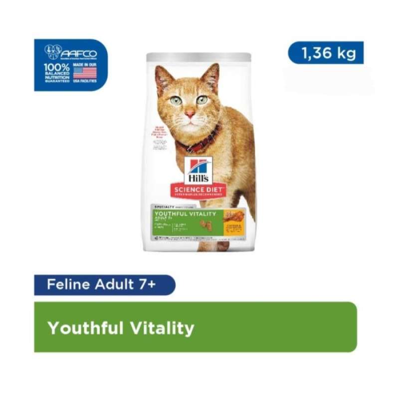 Science diet clearance youthful vitality cat