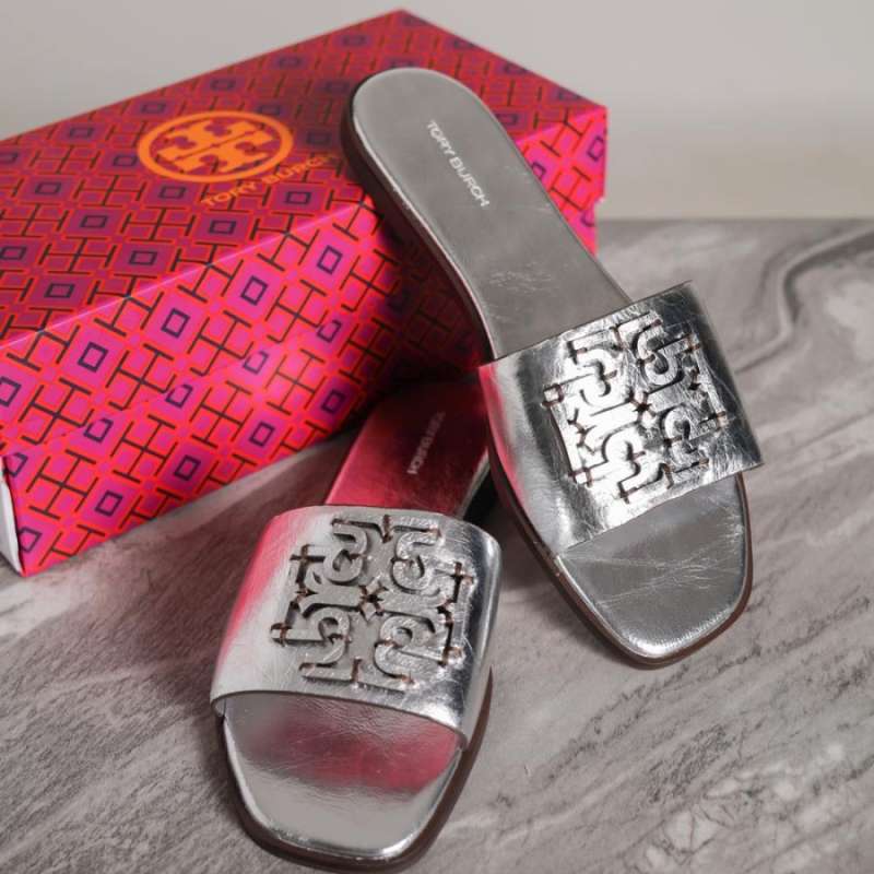 Tory burch ines slide red best sale