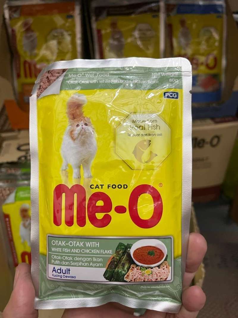 Jual Meo Pouch 80 Gram Murah Wet Food Basah Makanan Kucing OTAK2