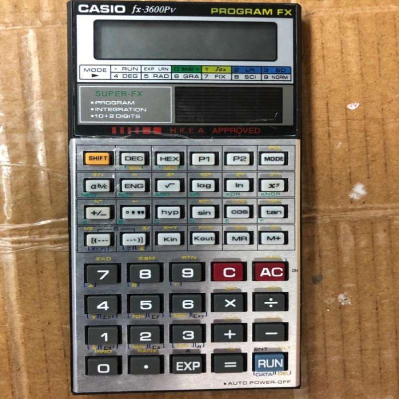 Casio fx 3600 cheap pv