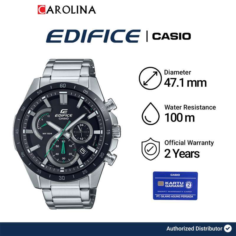 Promo Jam Tangan Casio EDIFICE EFR-573DB-1A Chronograph Black Dial  Stainless Steel Band [ Jakarta ] Diskon 35% di Seller Carolina Watch  Official Store - Srengseng, Kota Jakarta Barat | Blibli