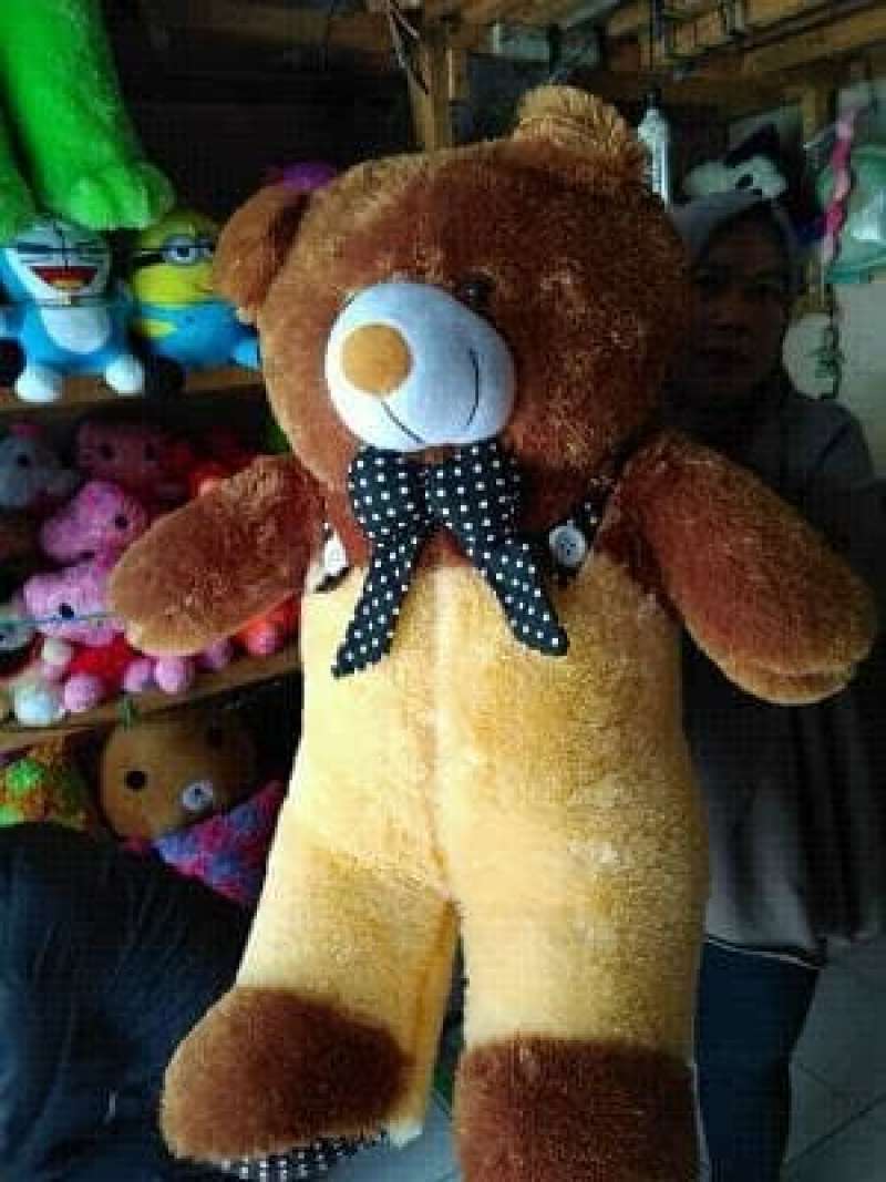 Jual Kado Natal Boneka Teddy Bear Besar 100 Cm Harga Murah Sekali